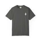 Pepper Gray t-shirt with a FD Arrow graphic logo.