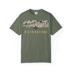 Moss Forward Distributions Logo T-Shirt with Polar Choc Chip Split Camo Block
