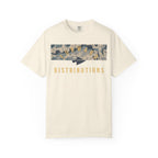 Ivory Forward Distributions Logo T-Shirt with Polar Choc Chip Split Camo Block