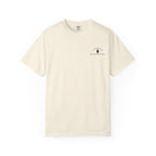 Ivory t-shirt with a Forward Distributions logo.