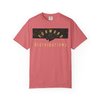 Watermelon Split Camo Multicam t-shirt with Forward Distributions text, heavyweight cotton, relaxed fit, rib collar