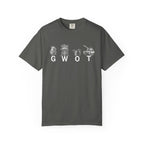 Pepper GWOT t-shirt with white military-themed graphics and heavyweight 100% ring spun cotton fabric